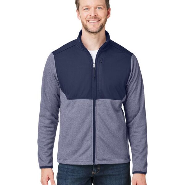 Men's Venture Heathered Stripe Hybrid Jacket Thumbnail