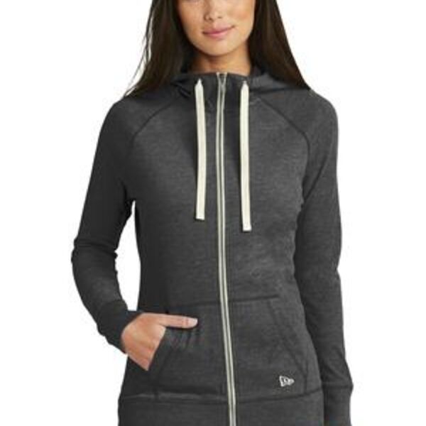 ® Ladies Sueded Cotton Full Zip Hoodie Thumbnail