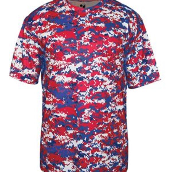 Liberty Jr Eagles Digital Camo Youth Short Sleeve T-Shirt Thumbnail
