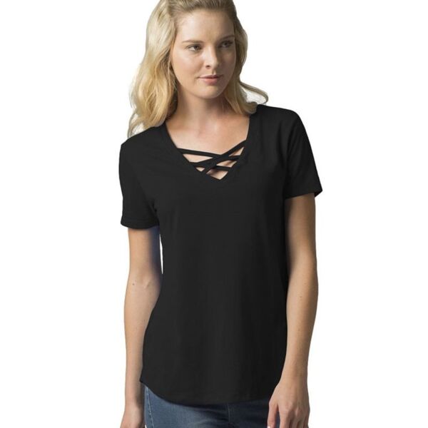 Sew N Stitches - BOXERCRAFT - Caged Front Tee Thumbnail