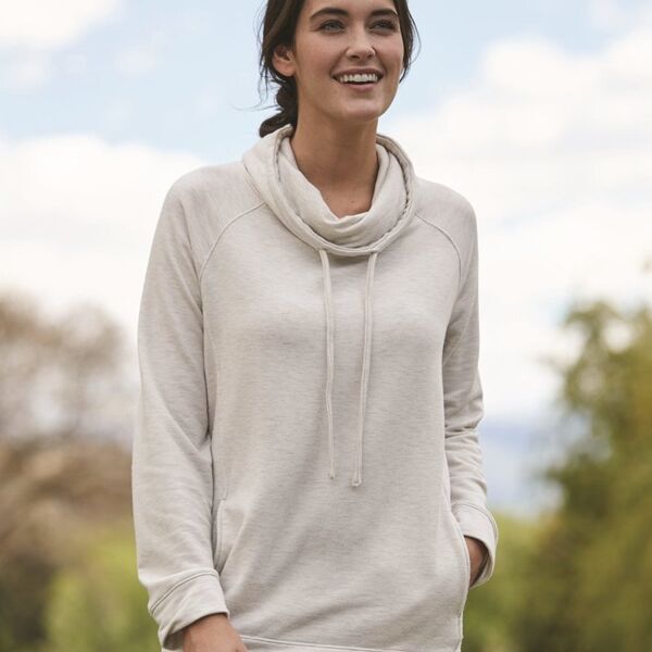 SEW N STITCHES -  Weatherproof  - Women's Heat Last Faux Cashmere Funnelneck Sweatshirt Thumbnail