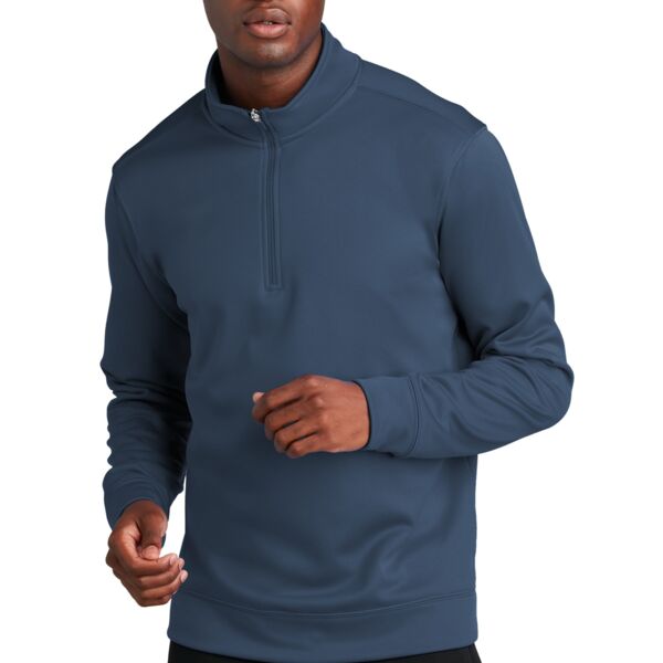 Sew N Stitches Performance Fleece 1/4 Zip Pullover Sweatshirt Thumbnail