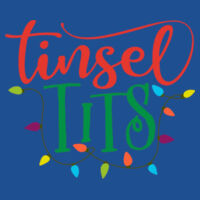 TINSEL TITS - Sew N Stitches Heavy Blend ™ Hooded Sweatshirt Design