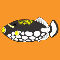 CLOWN TRIGGERFISH -  Sew N Stitches DryBlend ® 50 Cotton/50 Poly T Shirt Design