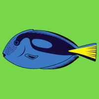BLUE HIPPO TANG - Sew N Stitches DryBlend ® 50 Cotton/50 Poly T Shirt Design
