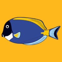 POWDER BLUE TANG - Sew N Stitches DryBlend ® 50 Cotton/50 Poly T Shirt Design