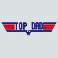 TOP DAD (RED AND BLUE) SEW N STITCHES - Core Blend Tee Design