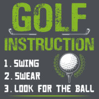 GOLF INSTRUCTIONS - SEW N STITCHES - Core Blend Tee Design