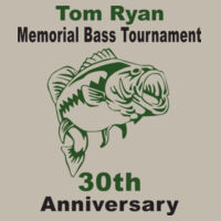 30th Anniversary Bass Tournament - Long Sleeve T Shirt Design