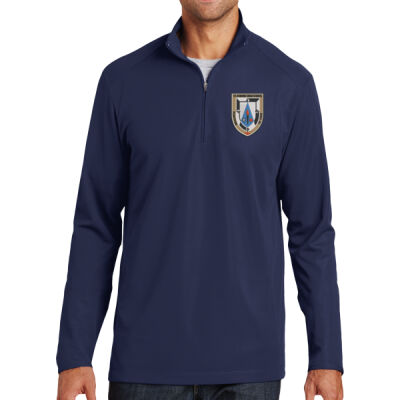 SDHS Pinpoint Mesh 1/2 Zip Thumbnail