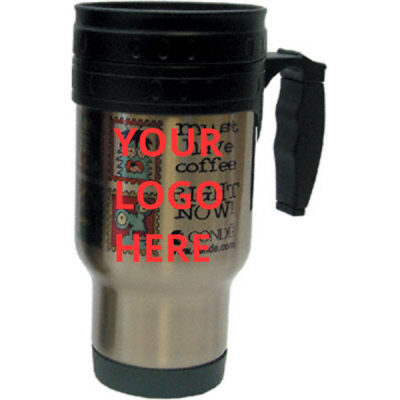 Blank Stainless Steel Travel Mug - 12oz Thumbnail