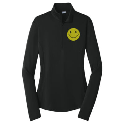 Smiley Sew N Stitches mLadies PosiCharge ® Competitor ™ 1/4 Zip Pullover Thumbnail