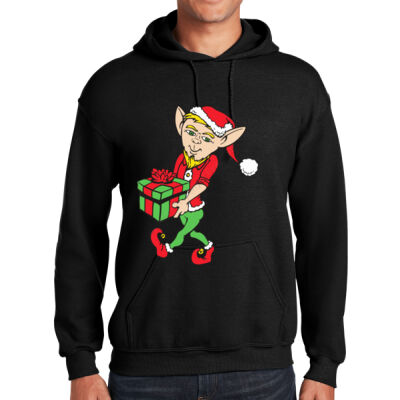 ELF WITH GIFT GILDAN ADULT HOODIE Thumbnail