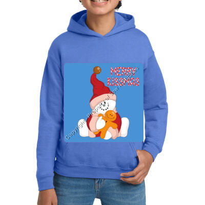Snowkid with Toy Gildan YOUTH Hoodie Thumbnail