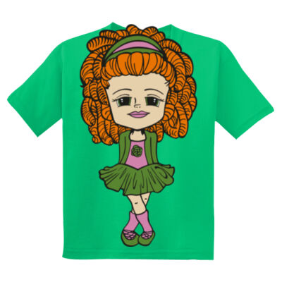 IRISH DANCER GIRL - YOUTH GILDAN DRYBLEND 50/50 COTTON/POLY T-SHIRT Thumbnail