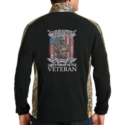 VETERAN - Port Authority® Camouflage Microfleece Full-Zip Jacket Thumbnail