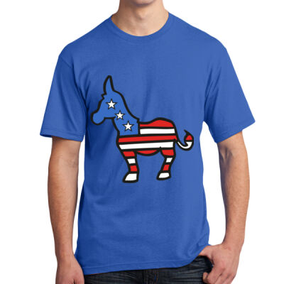 DEMOCRATIC SYMBOL 1 - Port & Company® All-American Tee Thumbnail