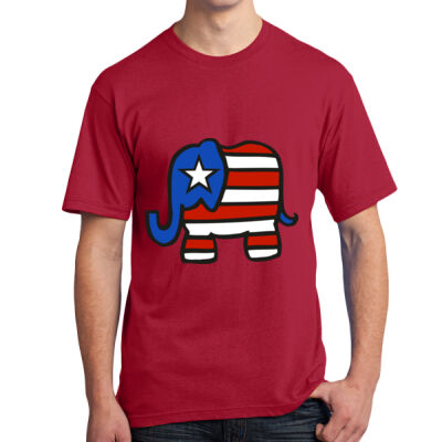 REPUBLICAN SYMBOL 1 - Port & Company® All-American Tee Thumbnail