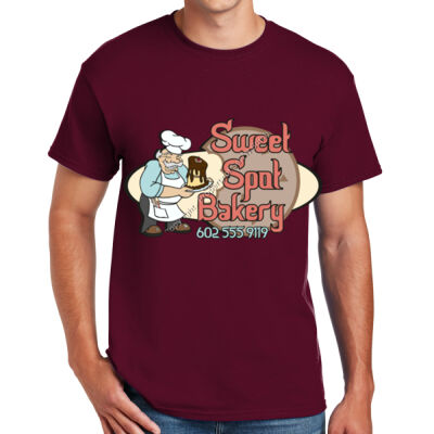 SWEET SPOT BAKERY - DryBlend ® 50 Cotton/50 Poly T Shirt  Thumbnail