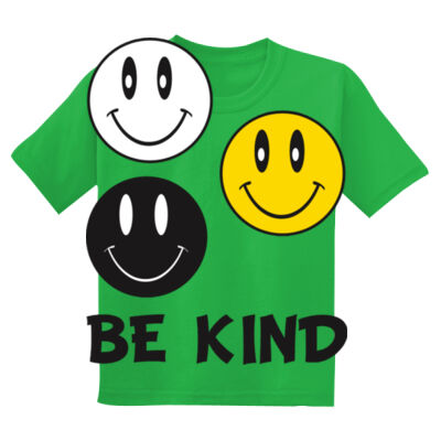 BE KIND EMOJIS - Youth DryBlend ® 50 Cotton/50 Poly T Shirt Thumbnail