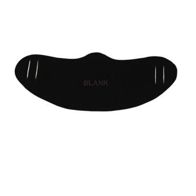 BLANK BLACK NON-MEDICAL GRADE FACE MASK Thumbnail