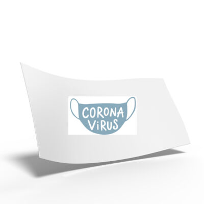 CORONA VIRUS - PERMANENT DECAL Thumbnail
