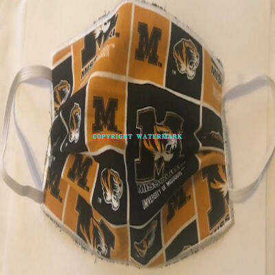 FACEMASK - NON-MEDICAL HOMEMADE MASK - MIZZOU Thumbnail