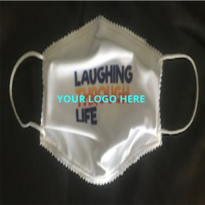 Face Mask - Customized Sublimated Face Mask - 2ply -100% polyester-breathable-washable-Made in the U  Thumbnail