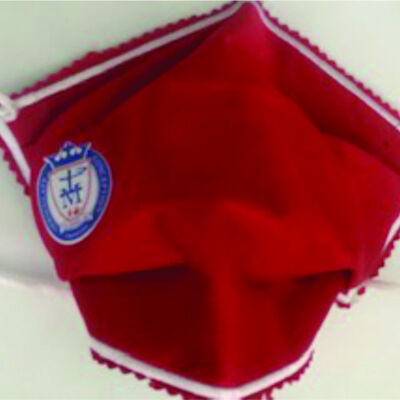 YOUTH FACEMASK - YOUTH NON-MEDICAL HOMEMADE MASK -2-PLY CLOTH - WASHABLE- ICD LOGO Thumbnail