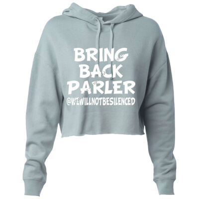 Sew N Stitches - Independent Trading Co.Women’s Lightweight Cropped Hooded Sweatshirt  Thumbnail