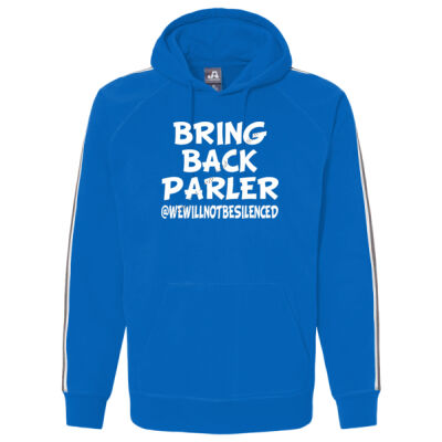 BRing Back Free Speech Platform -J. America Rival Fleece Hooded Sweatshirt Thumbnail