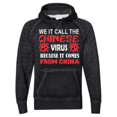 WE CALL IT THE CHINA VIRUS BECAUSE IT CAME FROM CHINA - J AMERICA Vintage Zen Fleece Hooded Sweatshirt  Thumbnail