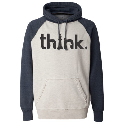THINK CHESS - J AMERICA Vintage Heather Hooded Sweatshirt  Thumbnail