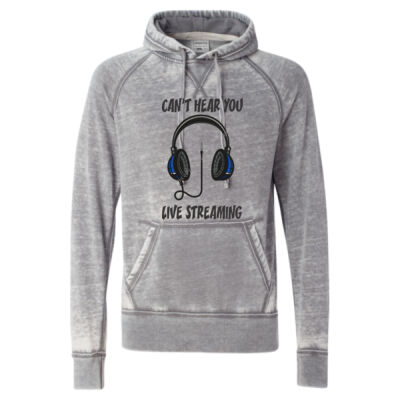 CAN'T HEAR YOU LIVESTREAMING - J AMERICA Vintage Zen Fleece Hooded Sweatshirt  Thumbnail