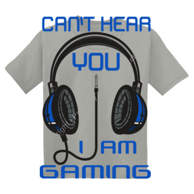 CAN'T HEAR YOU LIVESTREAMING - GILDAN Youth DryBlend ® 50 Cotton/50 Poly T Shirt  Thumbnail