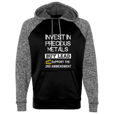 INVEST IN PRECIOUS METAL - J AMERICA Colorblocked Cosmic Fleece Hooded Sweatshirt  2 Thumbnail