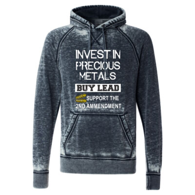 INVEST IN PRECIOUS METALS BUY LEAD - J AMERICA Vintage Zen Fleece Hooded Sweatshirt  Thumbnail