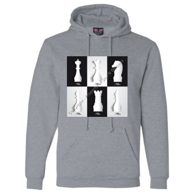 CHESS 6 SQUARES - BAYSIDE USA-Made Hooded Sweatshirt  Thumbnail