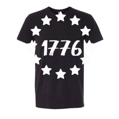 1776 CIRCLE OF STARS - Next Level - Sueded Short Sleeve Crew 2 Thumbnail