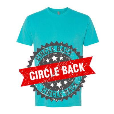 CIRCLE BACK PSAKI -NEXT LEVEL Sueded Short Sleeve Crew Thumbnail