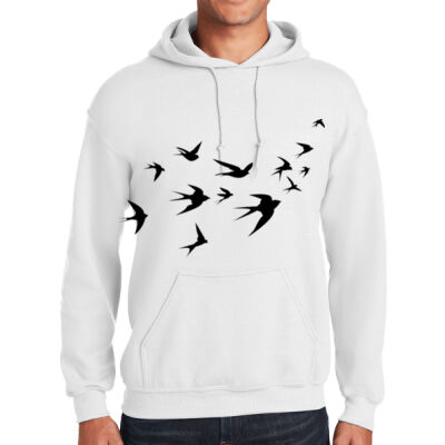 BARN SWALLOWS LIKE DAVID ROSE - GILDANHeavy Blend ™ Hooded Sweatshirt Thumbnail