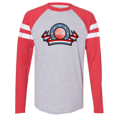 1776 FADED - LAT Fine Jersey Mash Up Long Sleeve Tee Thumbnail