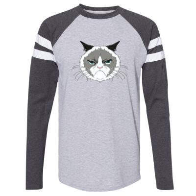 GRUMPY CAT - LAT Fine Jersey Mash Up Long Sleeve Tee Thumbnail