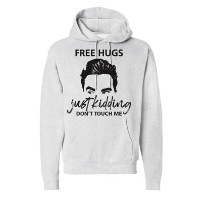FREE HIUGS - DAVID ROSE - HANES Ecosmart® Hooded Sweatshirt Thumbnail