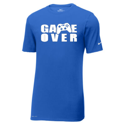GAME OVER - NIKE Dri FIT Cotton/Poly Tee Thumbnail