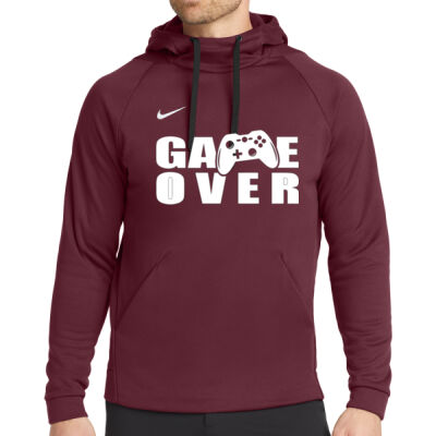 GAME OVER - NIKE Therma FIT Pullover Fleece Hoodie 2 Thumbnail