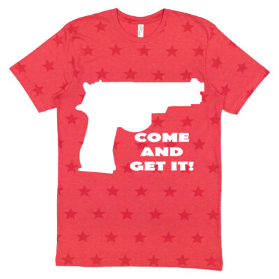 COME AND GET IT - -CODE FIVE Star Print Tee Thumbnail