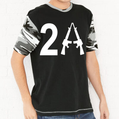 2A - CODE FIVE Fashion Camo T-Shirt  Thumbnail