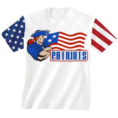 PATRIOTS - CODE FIVE - Stars & Stripes T-Shirt  Thumbnail