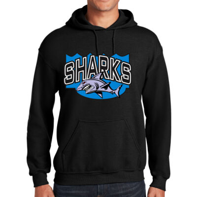 SHARKS - Heavy Blend ™ Hooded Sweatshirt  Thumbnail
